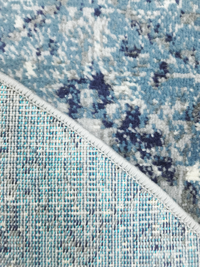 Alexa 083 CREAM/BLUE (ROUND)