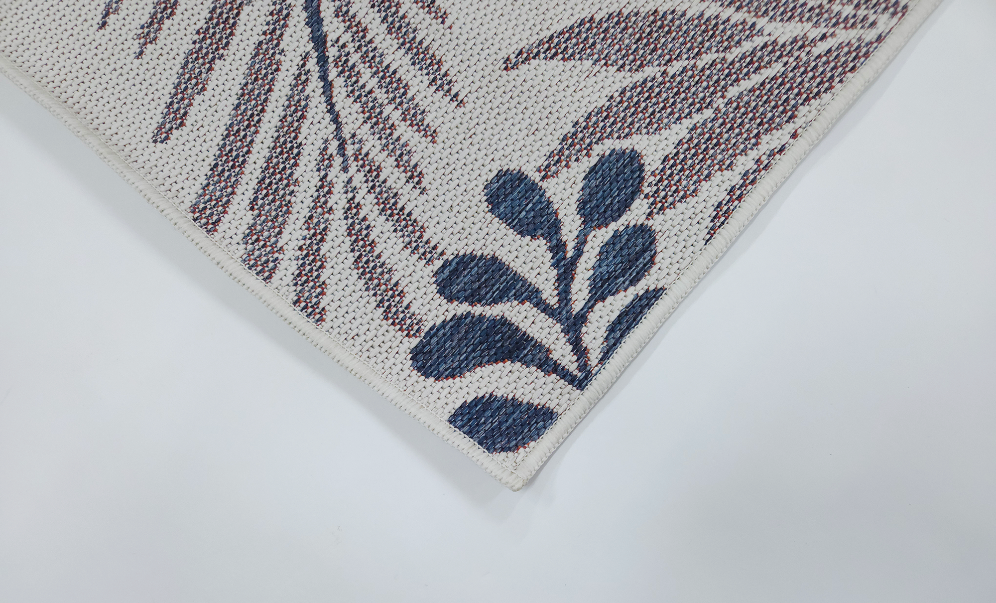 Flora 1136 Ecru S. Navy RED