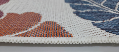 Flora 1136 Ecru S. Navy RED