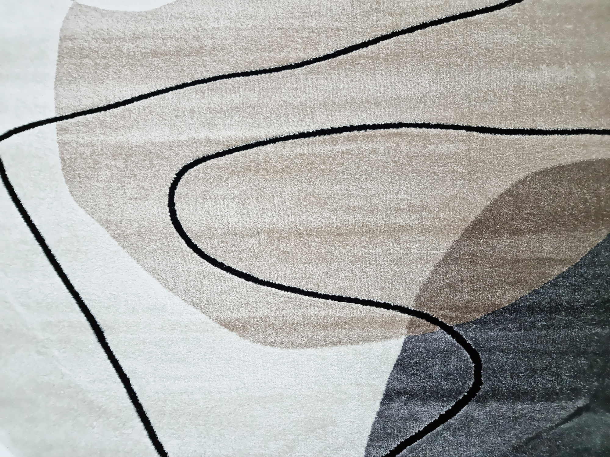 Asli 149 GREY CREAM (Round)