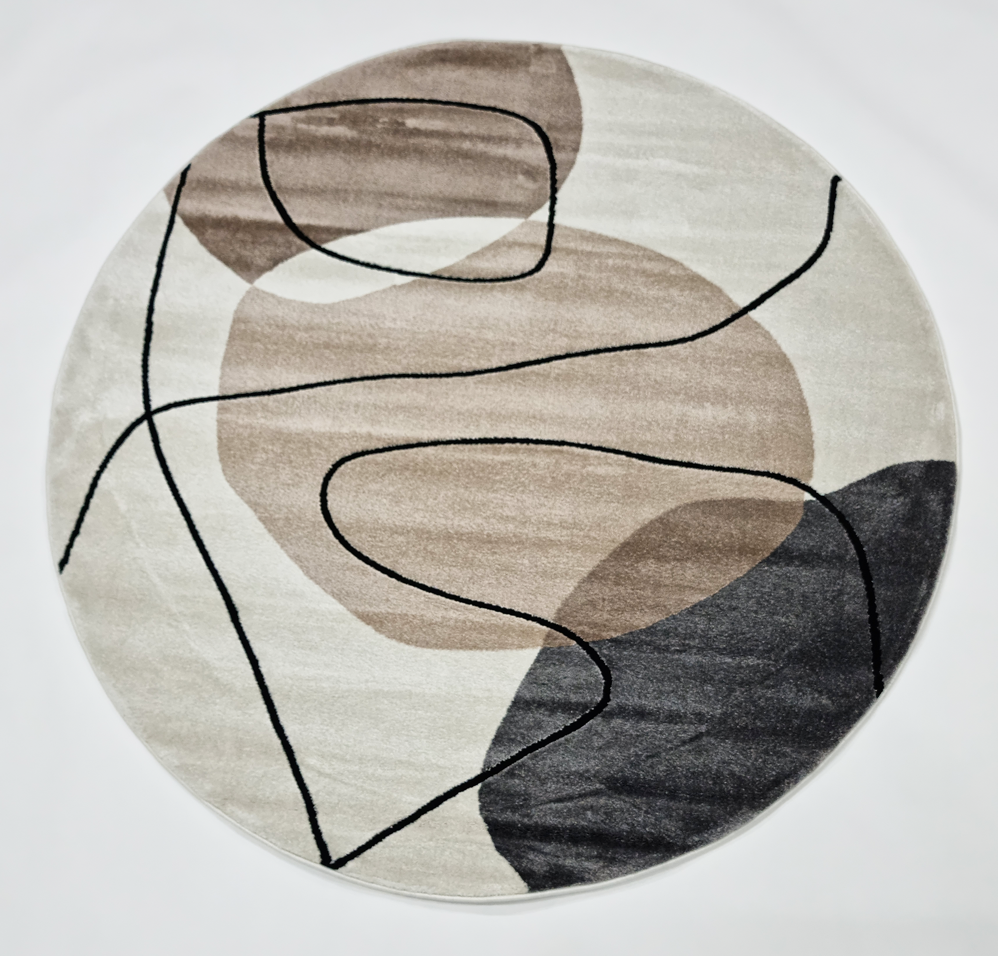 Asli 149 GREY CREAM (Round)