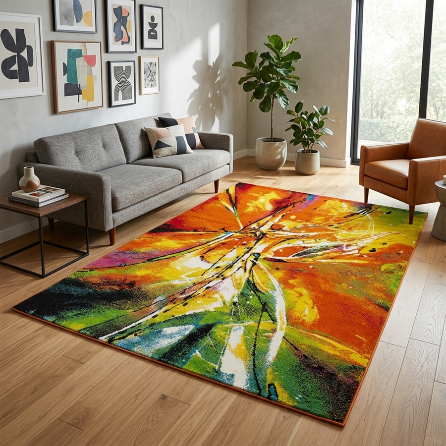 Frisee 156A ORANGE/YELLOW