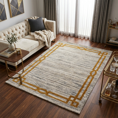 ASTANA 263 YELLOW/CREAM