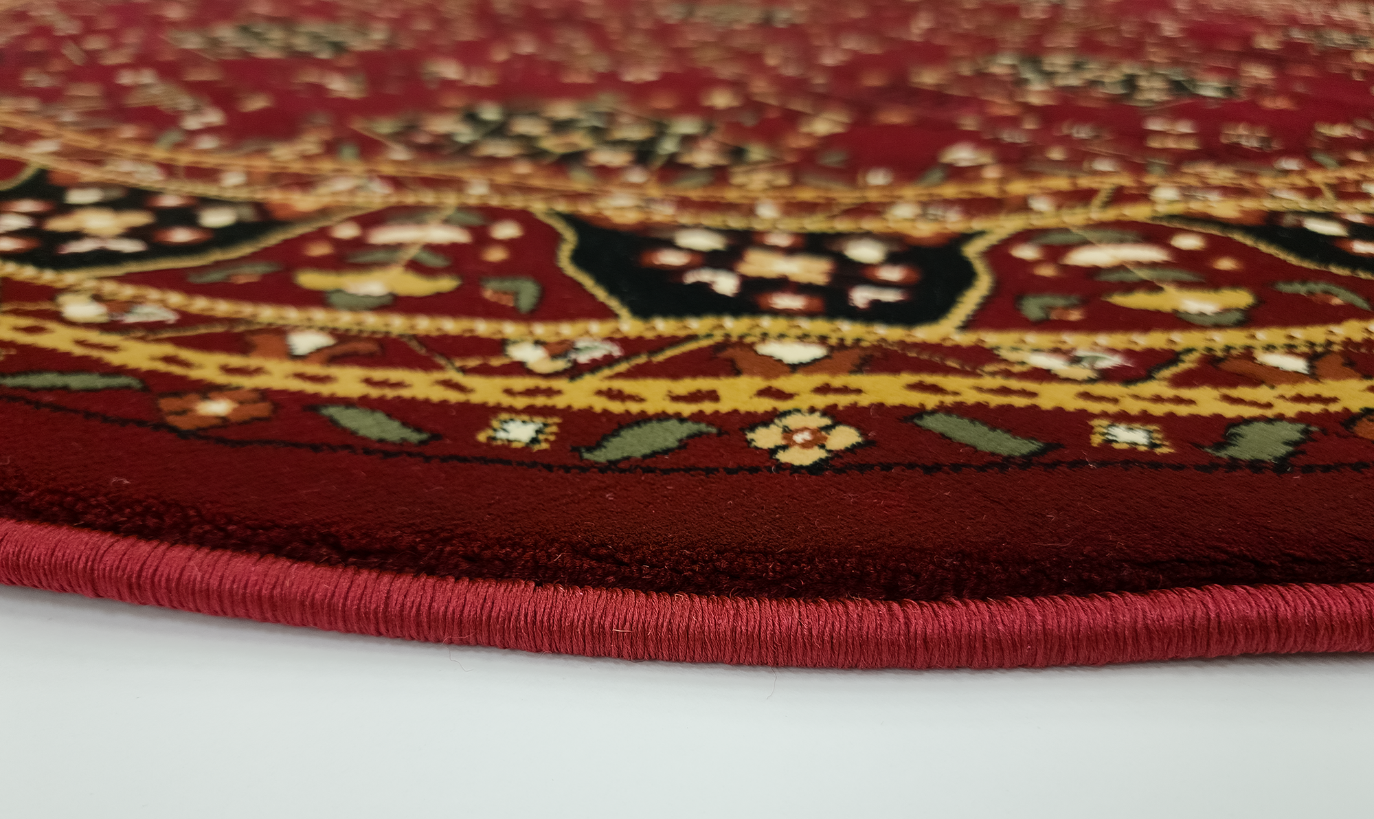 Ottoman 289 RED/RED (Round)
