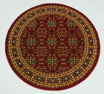 Ottoman 289 RED/RED (Round)