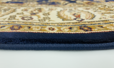 Ottoman 504 NAVY/NAVY (Round)