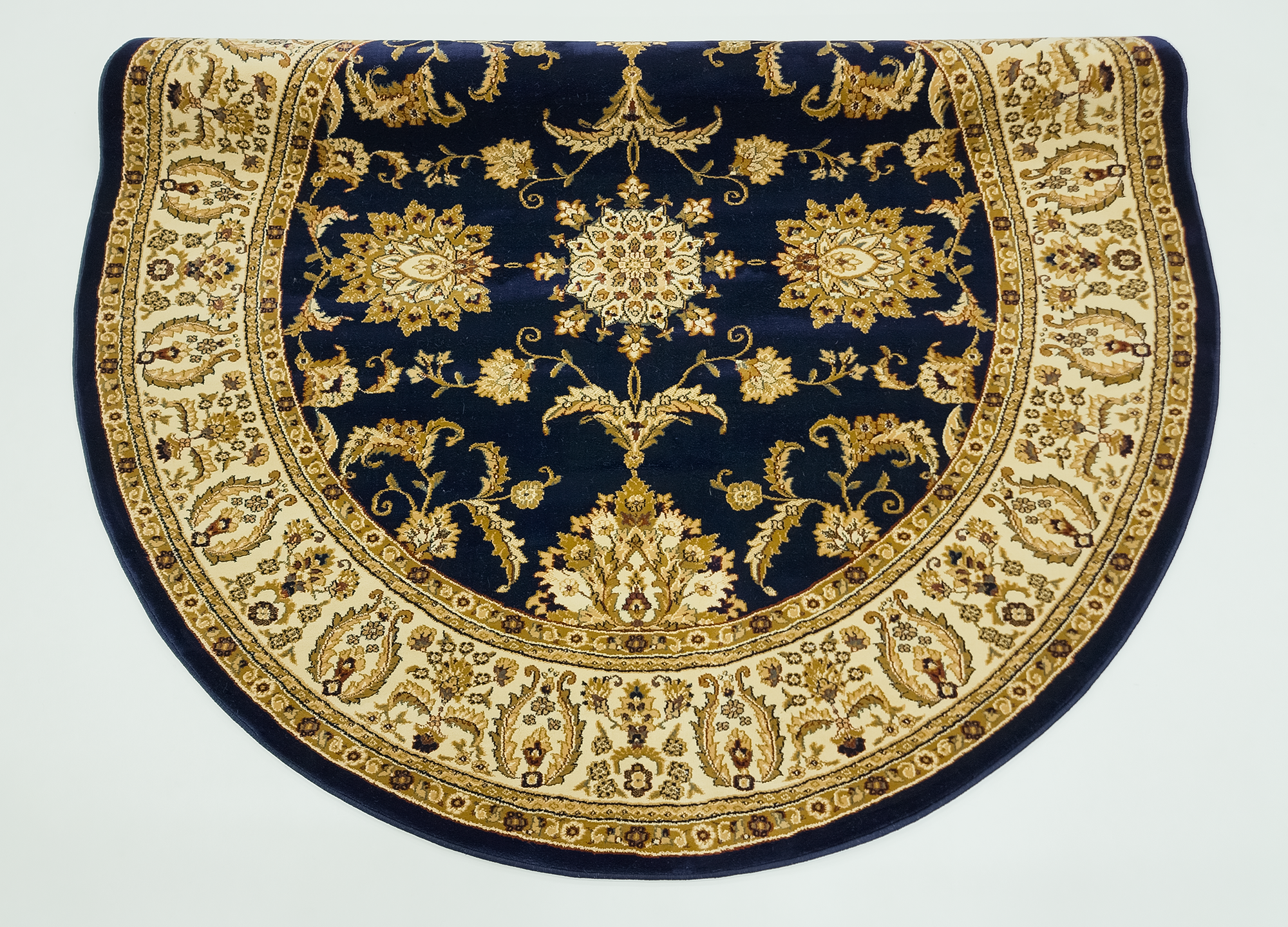 Ottoman 504 NAVY/NAVY (Round)