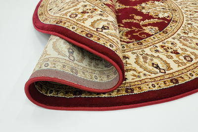 Ottoman 504 RED/RED (Round)