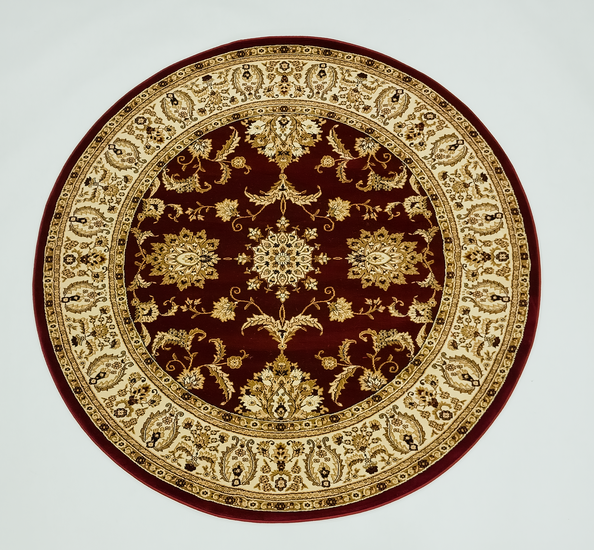 Ottoman 504 RED/RED (Round)