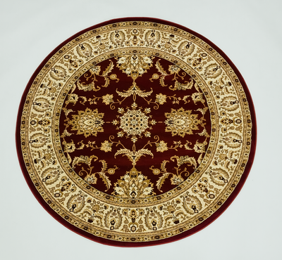 Ottoman 504 RED/RED (Round)