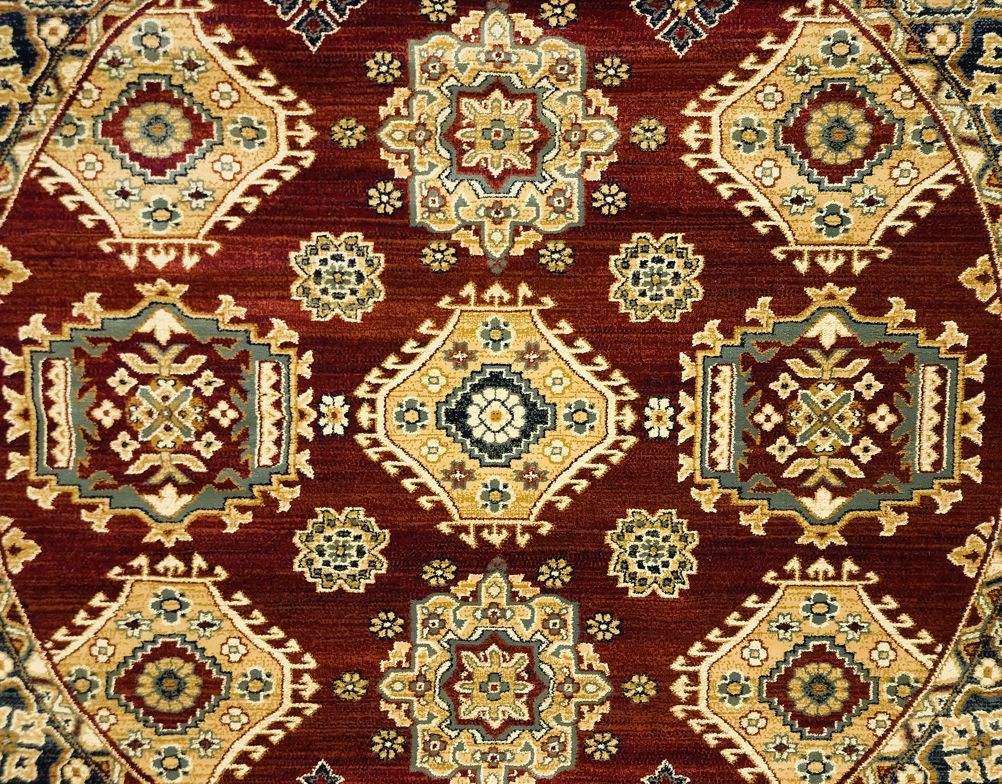 Ottoman 505 RED/RED (Round)