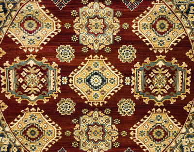 Ottoman 505 RED/RED (Round)