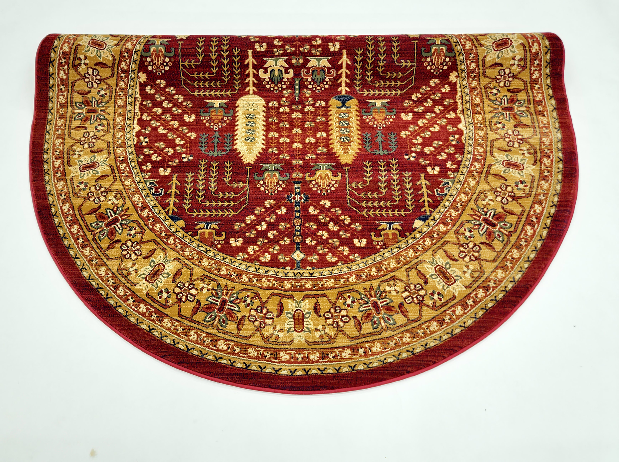 Ottoman 506 RED/RED (Round)
