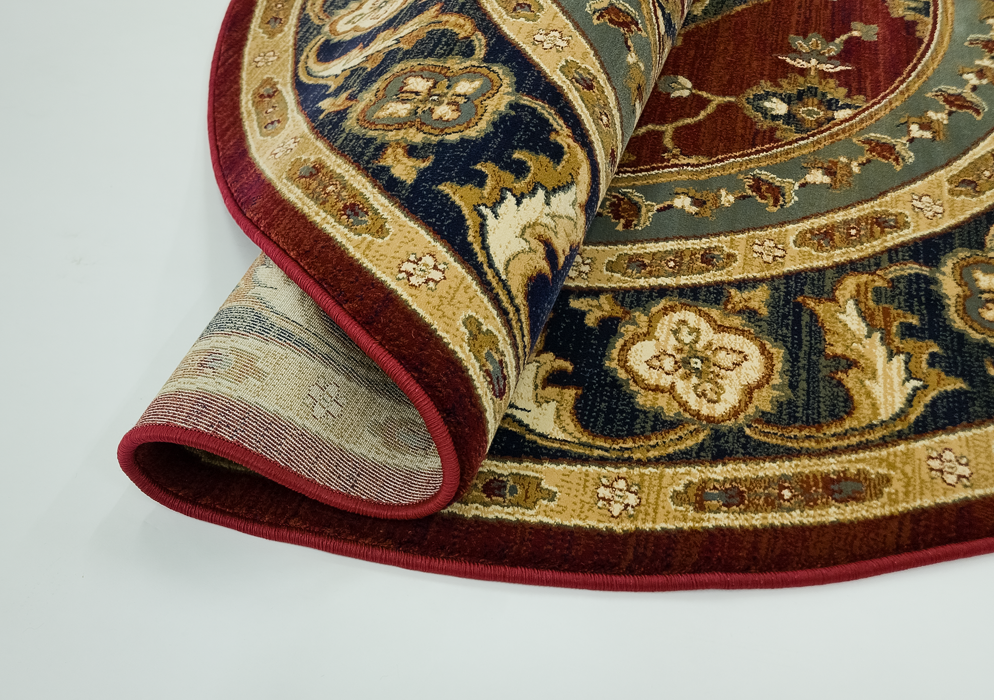 Ottoman 6432 RED/RED (Round)