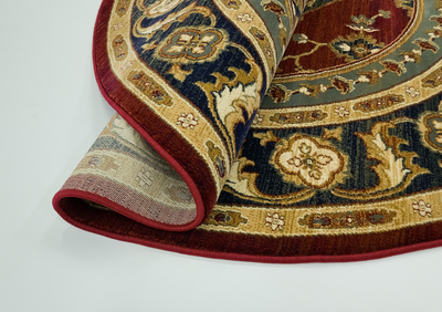 Ottoman 6432 RED/RED (Round)