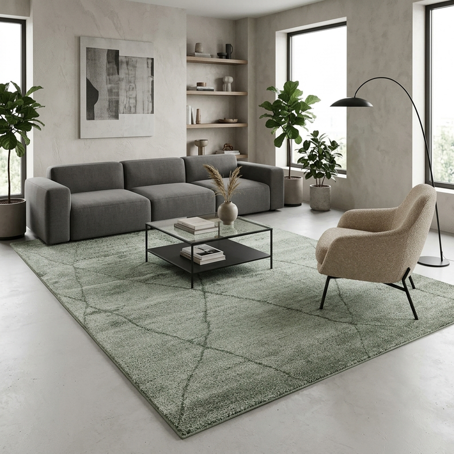 IDEAL SHAGGY 78541 340 GREEN