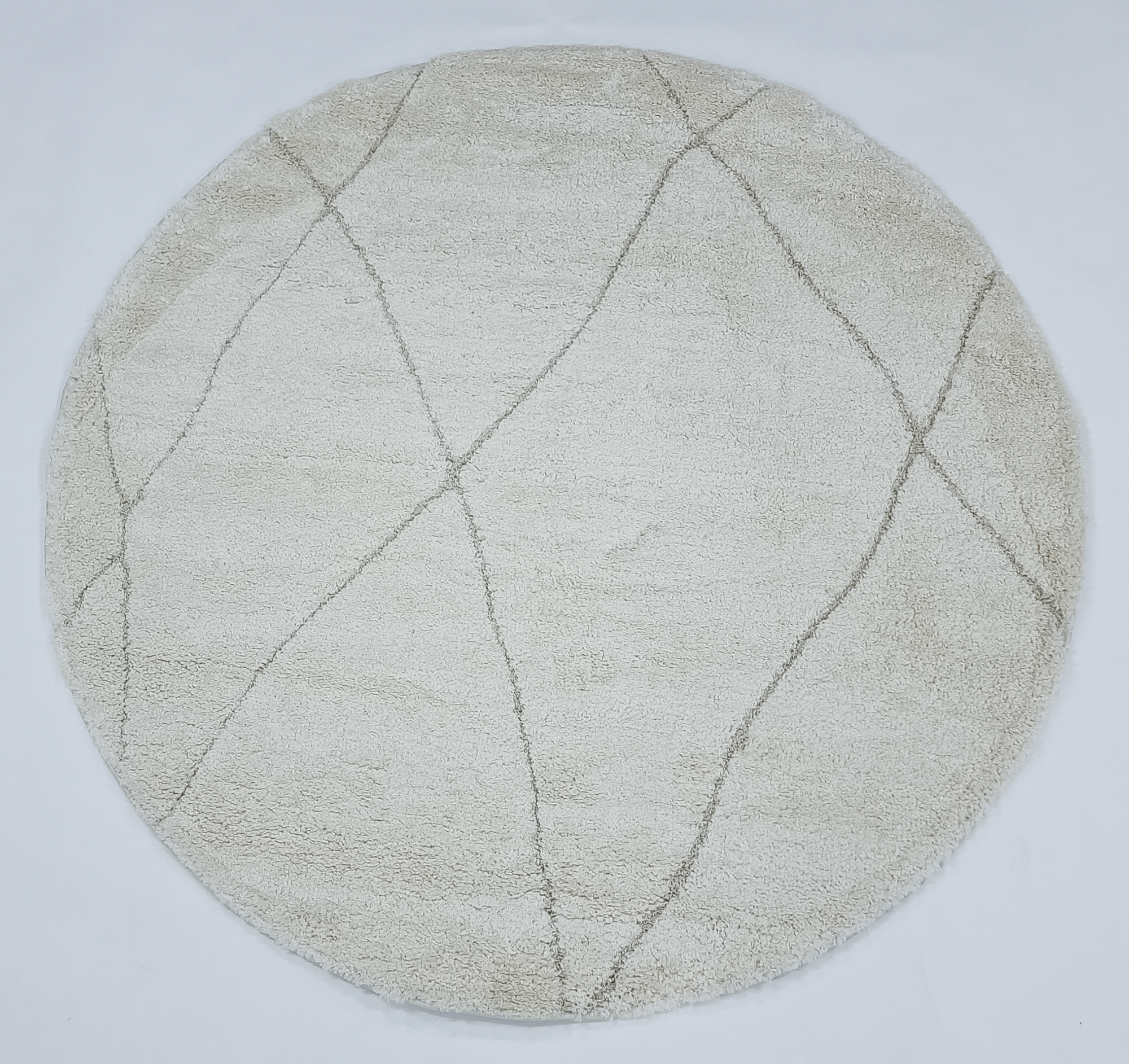 IDEAL SHAGGY 78541 360 CREAM (ROUND)