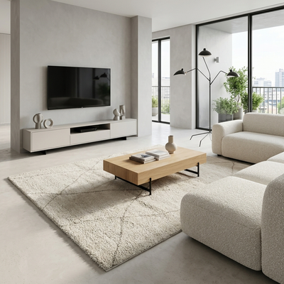 IDEAL SHAGGY 78541 360 CREAM