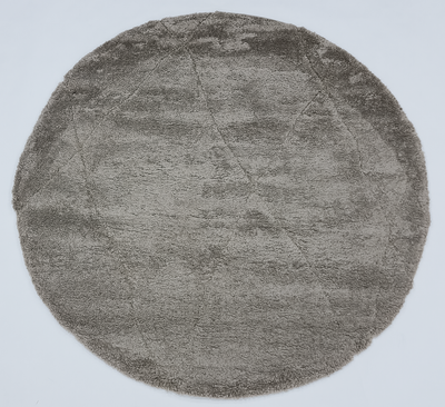 IDEAL SHAGGY 78541 380 BROWN (ROUND)