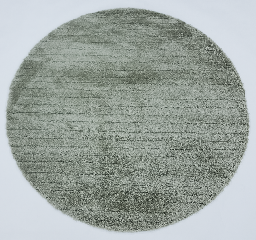IDEAL SHAGGY 80409 340 GREEN (ROUND)
