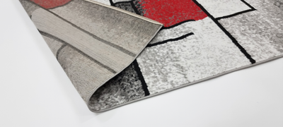 Alexa 814 DARK GREY/RED