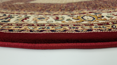 Ottoman 9052 RED/RED (Round)
