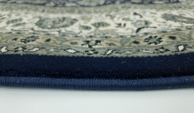Ottoman 9063 NAVY/NAVY (Round)