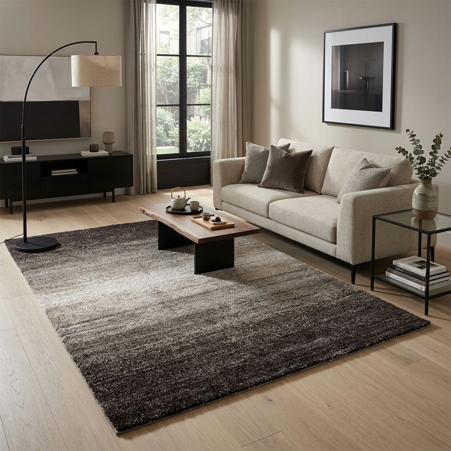 Frisee Rug 948C Brown