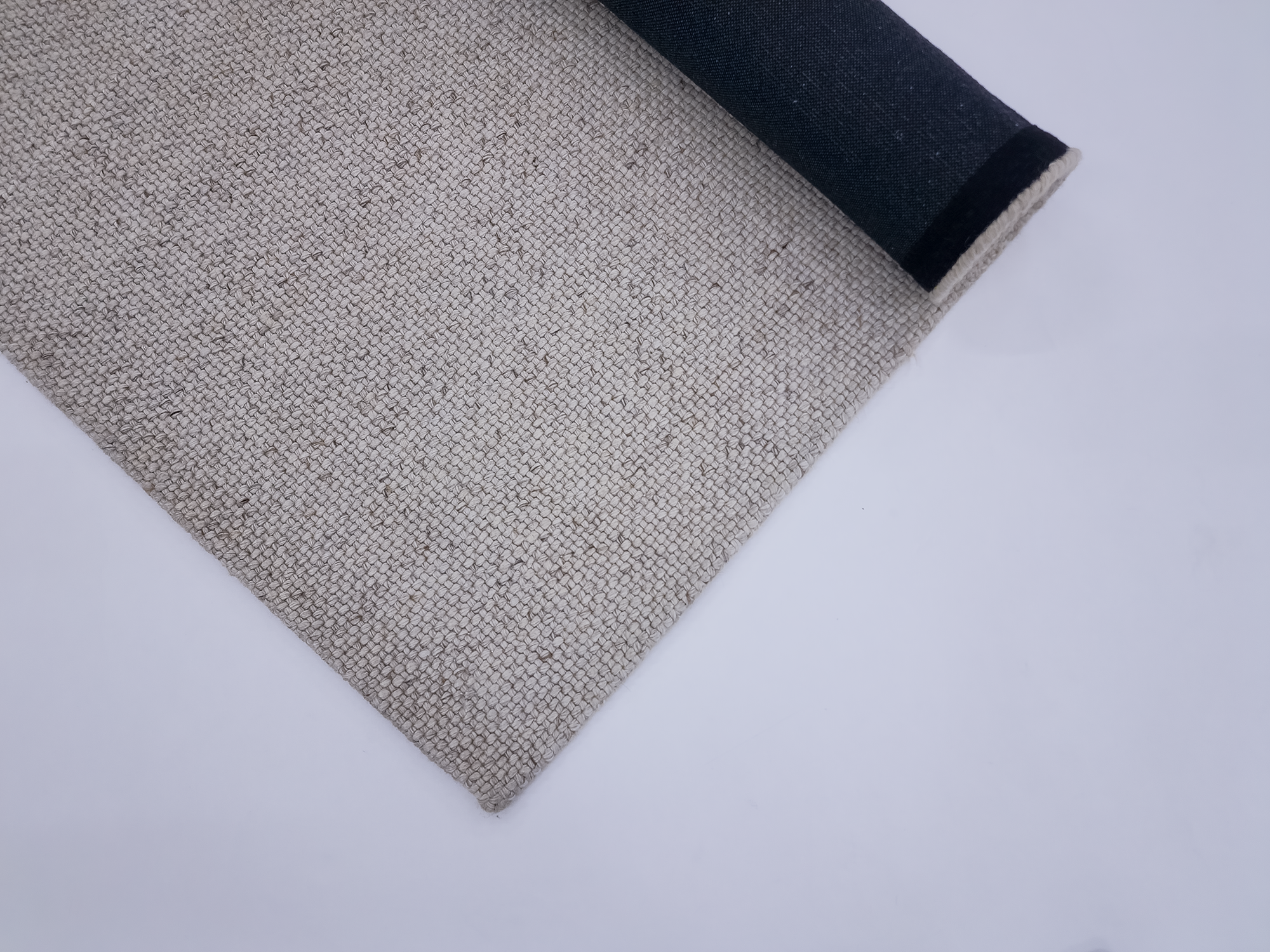 AMIRA MOLESKIN-WOOL & POLYESTER