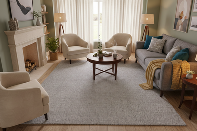 AMIRA BEIGE-WOOL & POLYESTER