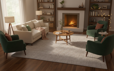 AMIRA SMOKE-WOOL & POLYESTER