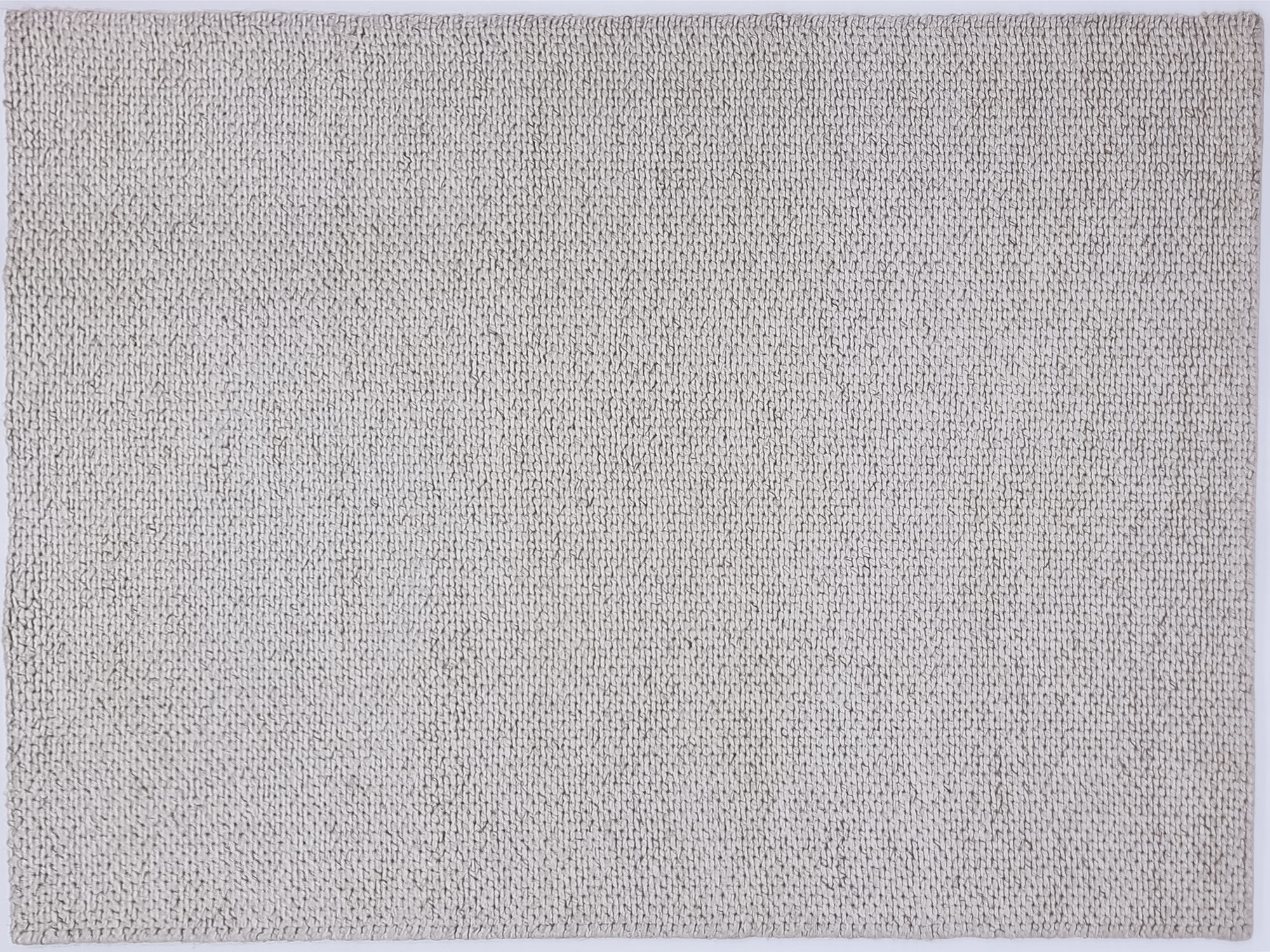 ARGYLE CREAM-WOOL & POLYESTER