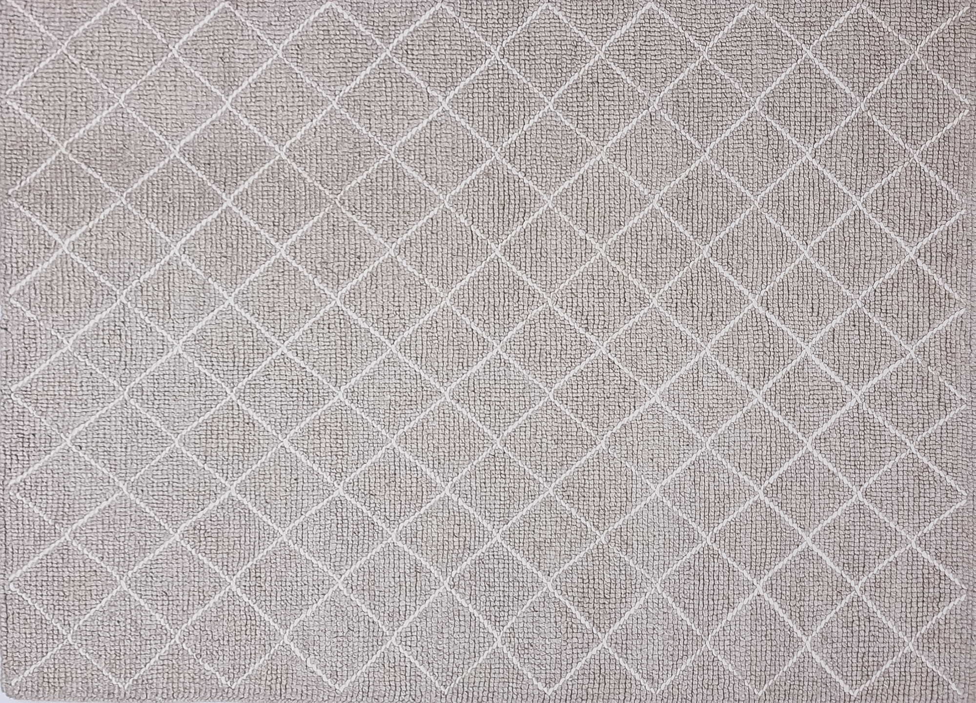 ARGYLE DIAMOND BEIGE-WOOL & POLYESTER