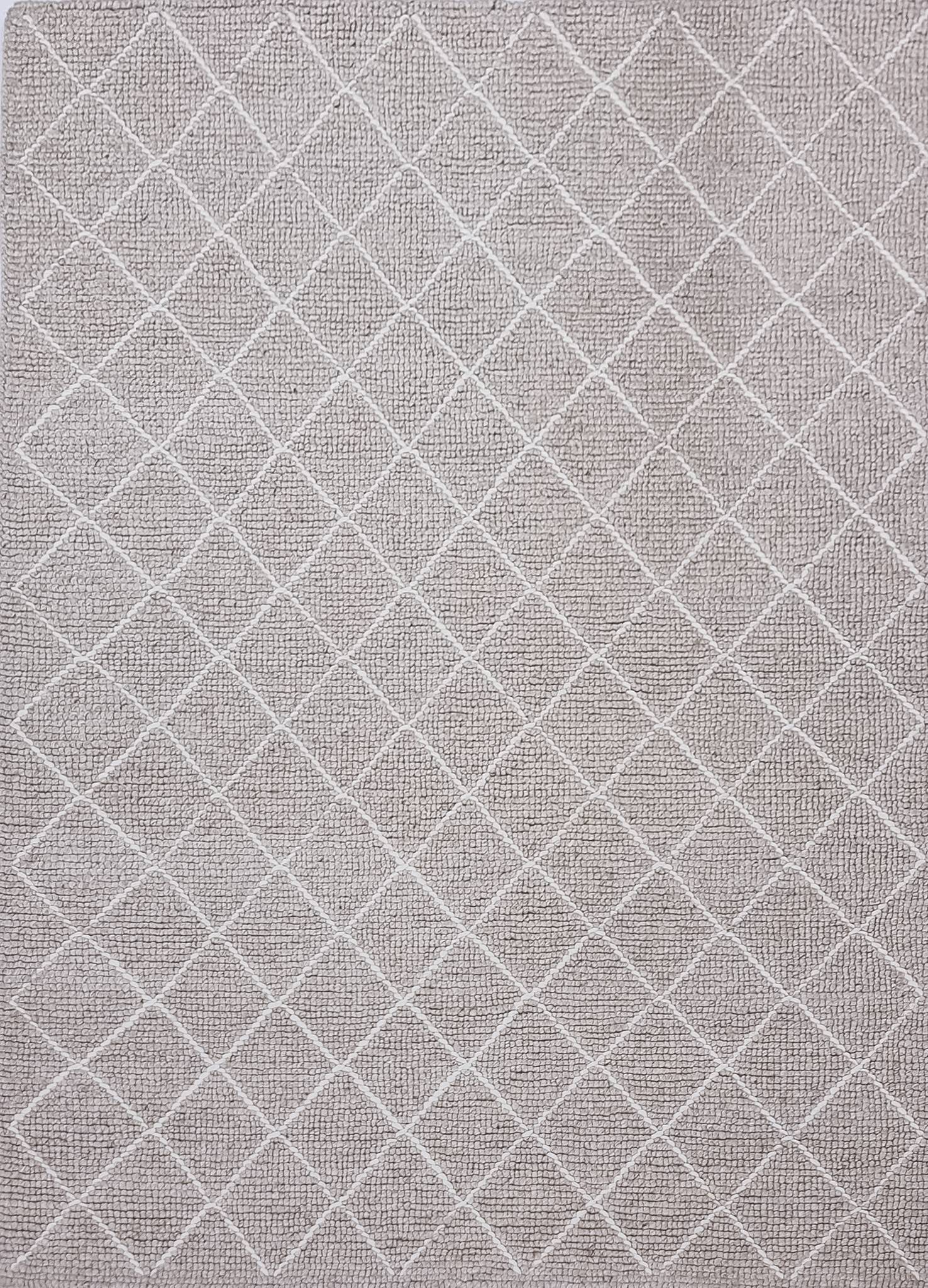 ARGYLE DIAMOND BEIGE-WOOL & POLYESTER