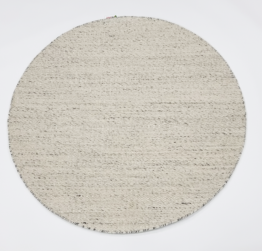 ASTRID IVORY NATURAL - WOOL & COTTON (Round)