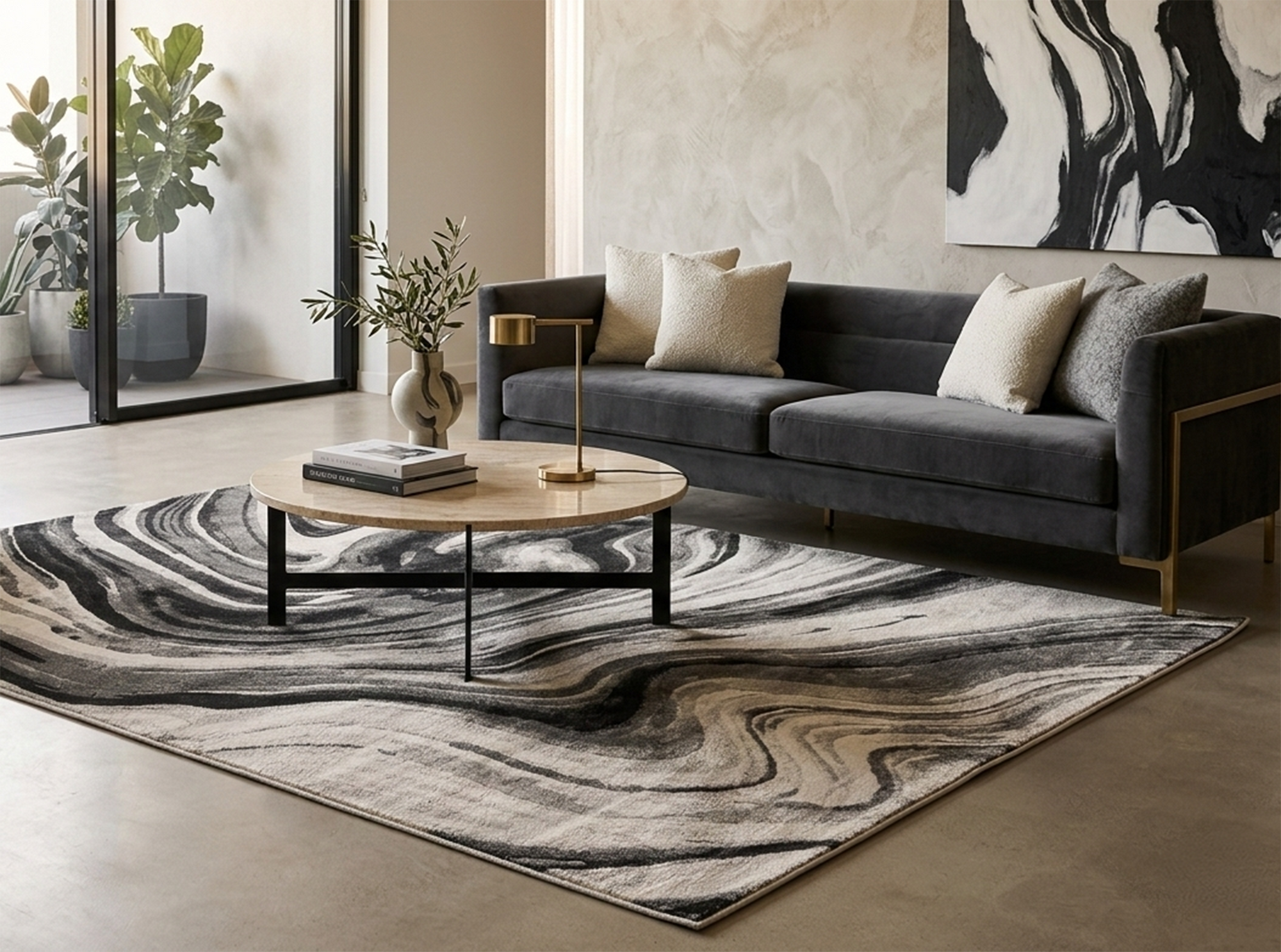 Aurora 9838 CREAM/ANTRASIT