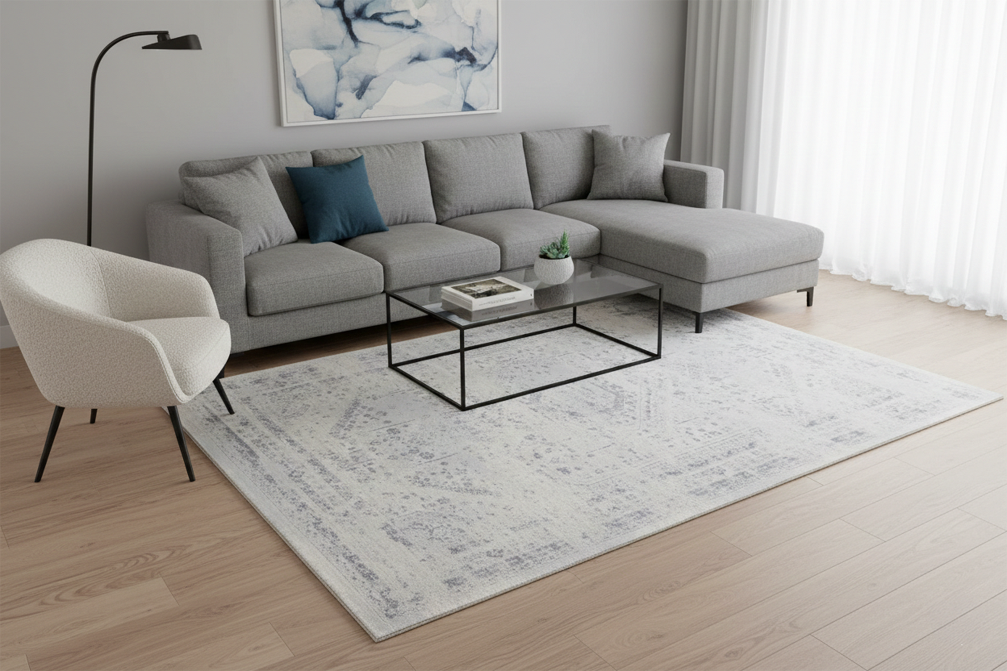 Boho 526A CREAM/CREAM(GREY)