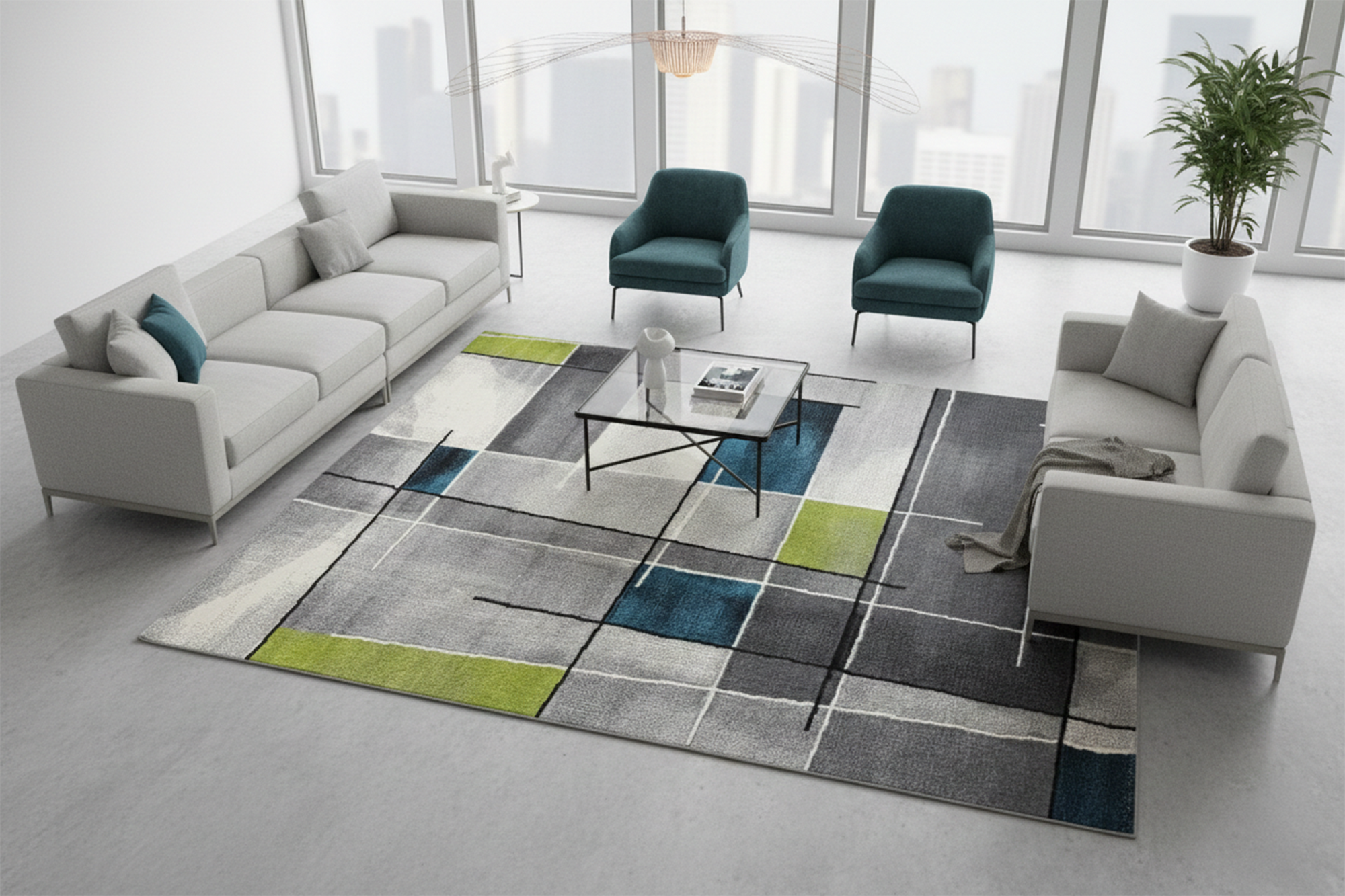 Bonita 555 L.GREY/GREEN