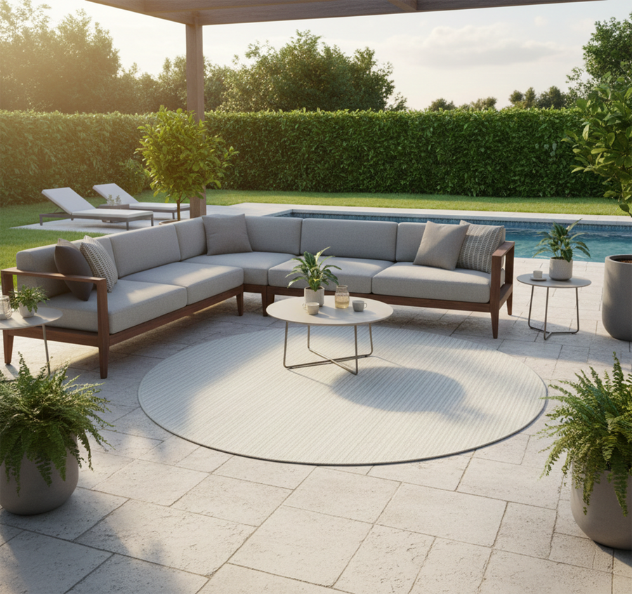 Byron 3796 Cream Cream KREM (Round)