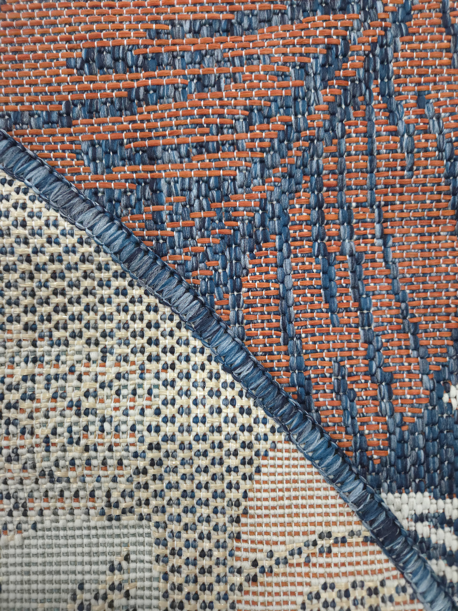 Flora 1111 S. Navy Ecru S.AQUA (Round)