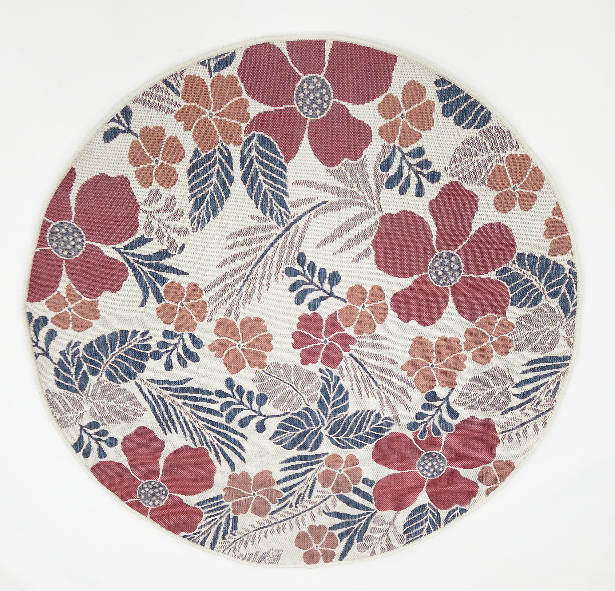 Flora 1136 Ecru S. Navy RED