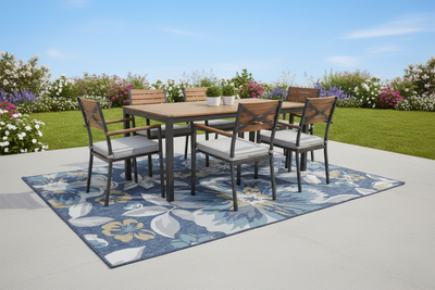 Flora 1137 S.NAVY ECRU /S.AQUA