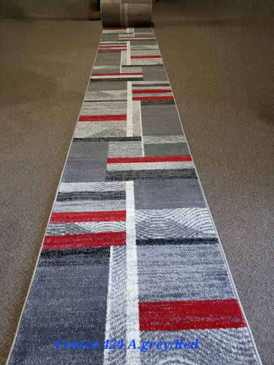 Hallway Runners Modern - Width 80cm (Frisee)