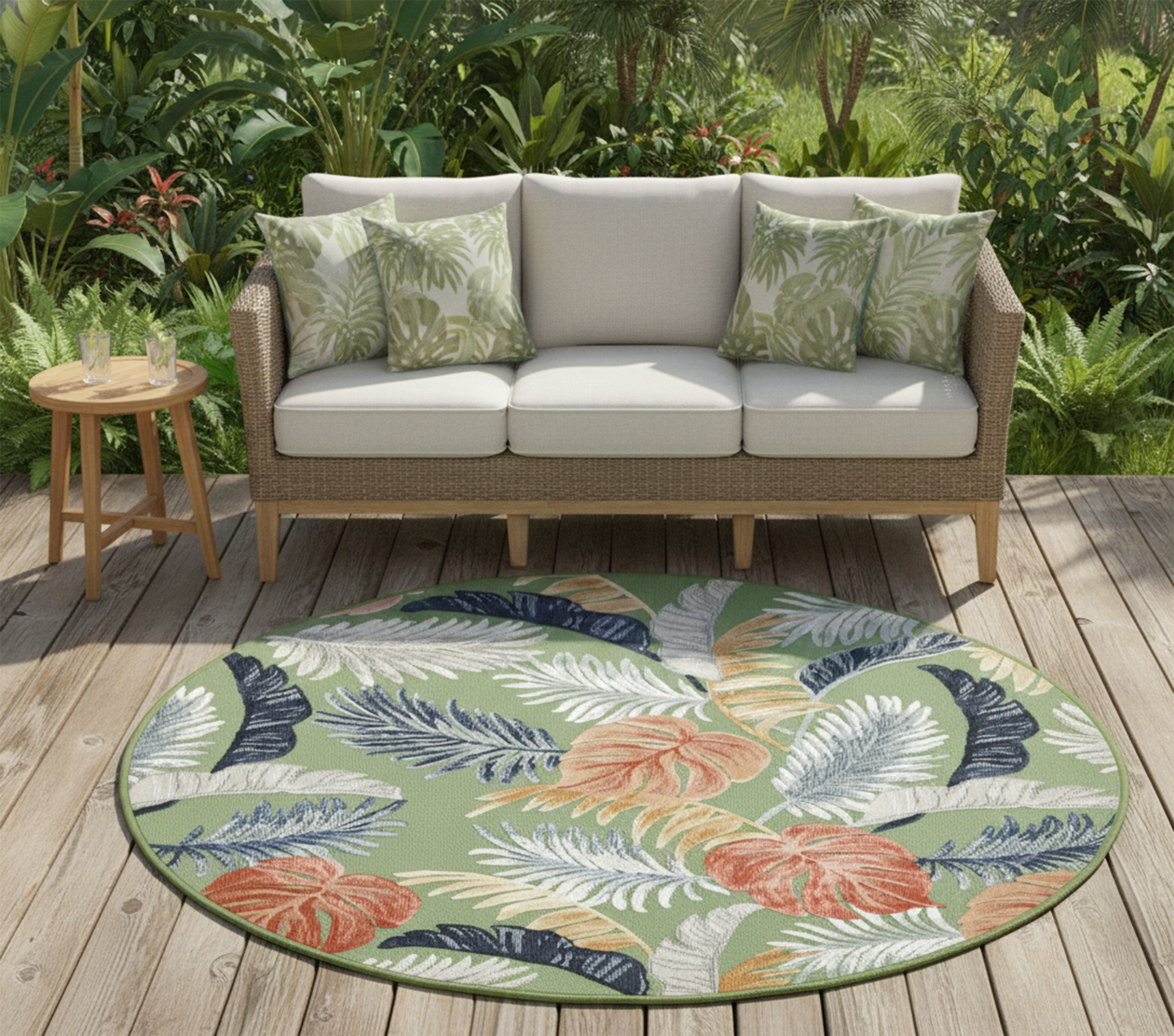 GADERN 480 Pink - L. Pink Navy - Blue GREEN (Round)