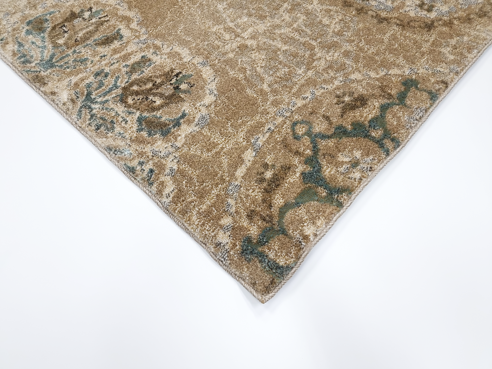 GENESIS 140X200 208 BEIGE BLUE