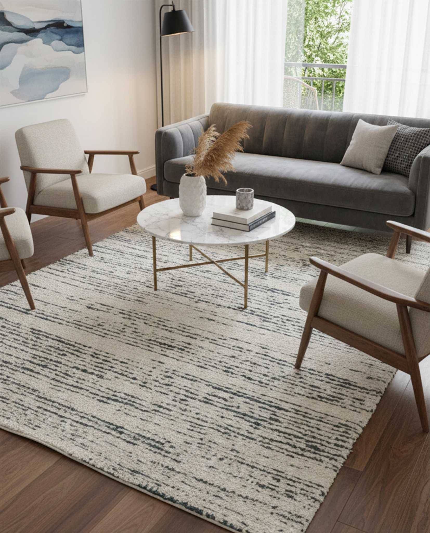 HORIZON IVORY NAVY (Outdoor)