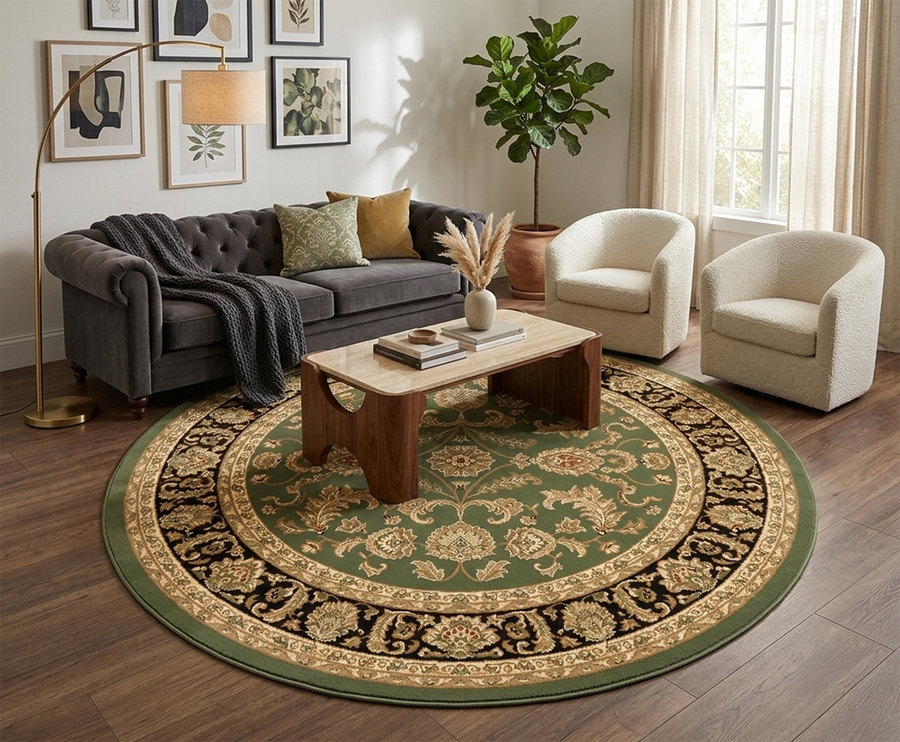 Julian 5 Green/Black (Round)