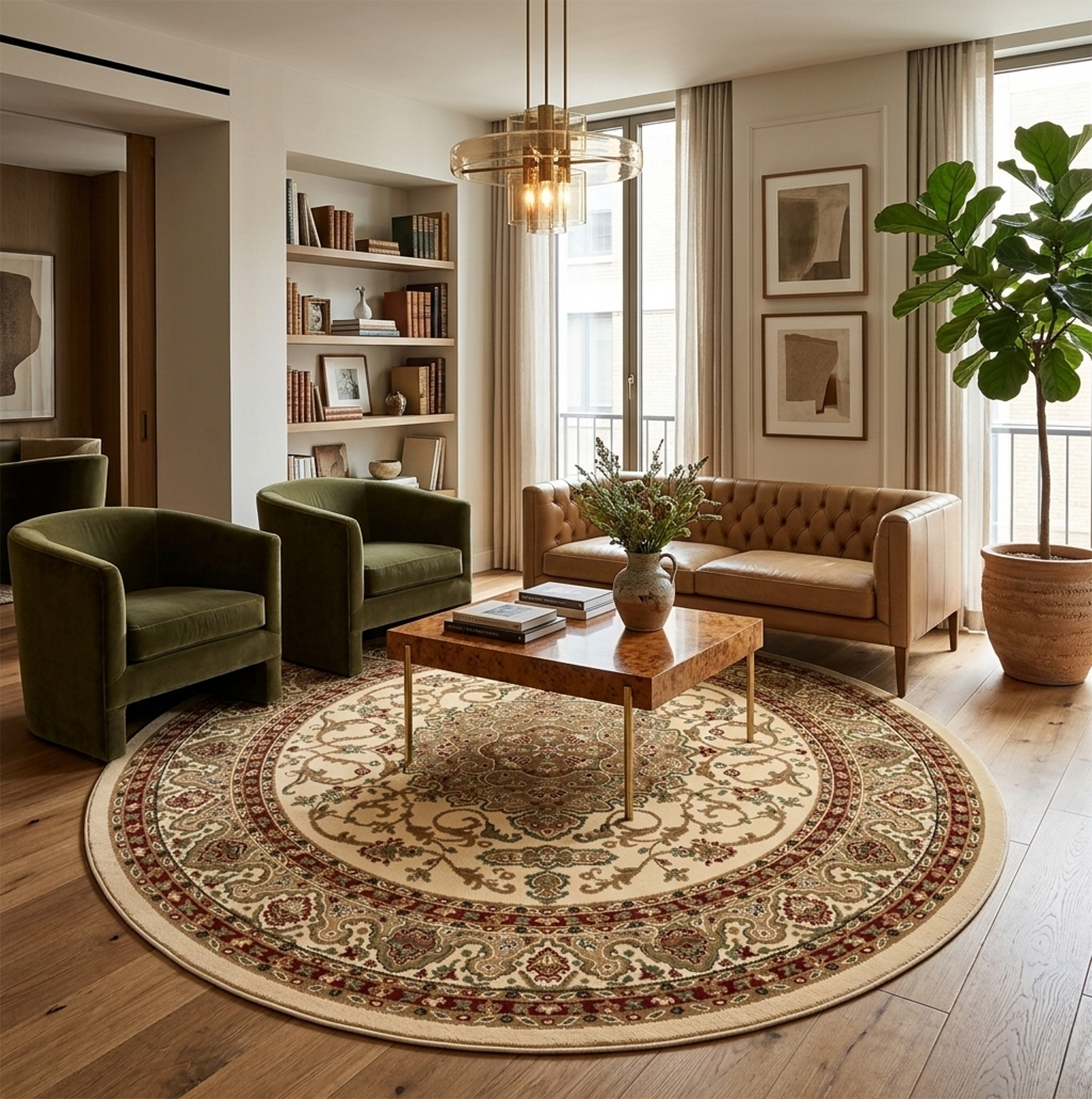 Julian 6 Cream (Round)