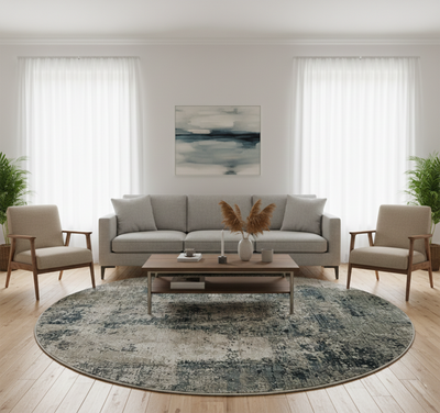 ROSALIE LS459A LIGHT GRAY (Round)