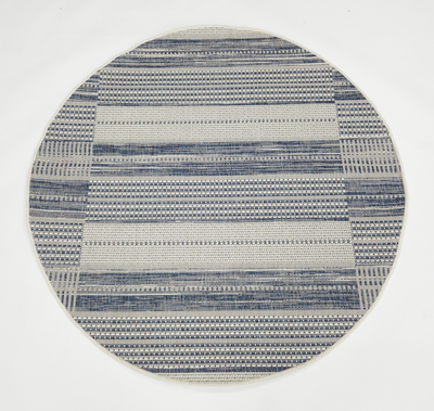 LUSH 1150 Ecru S. Navy (Round)